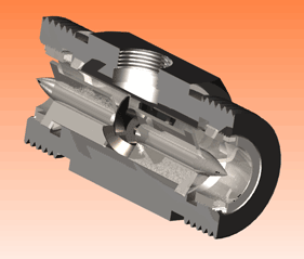 分體式液體渦輪流量計工作原理圖